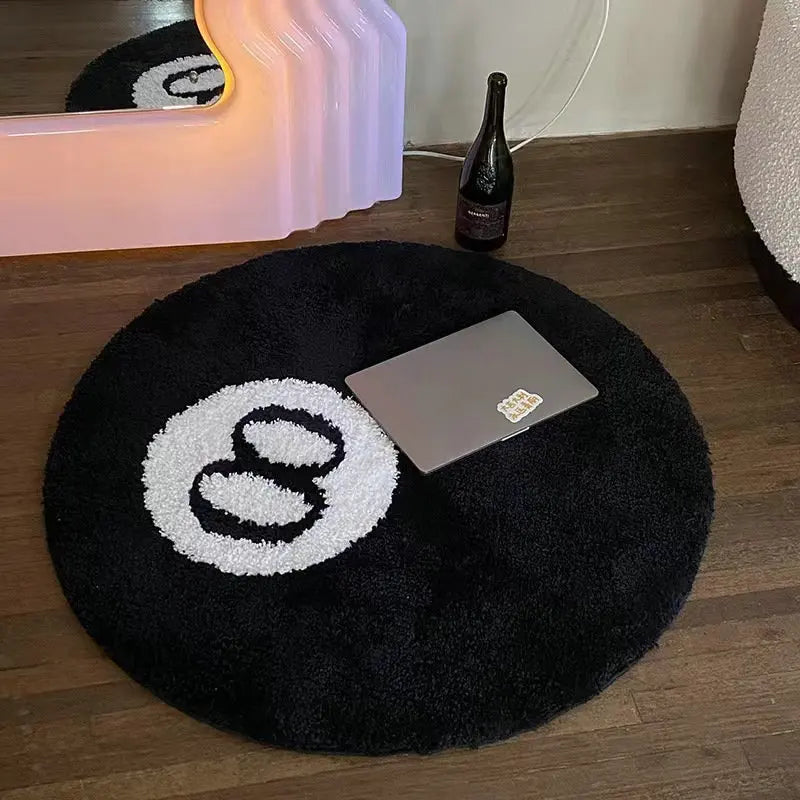 Round Tufted Soft Rug - Storezy