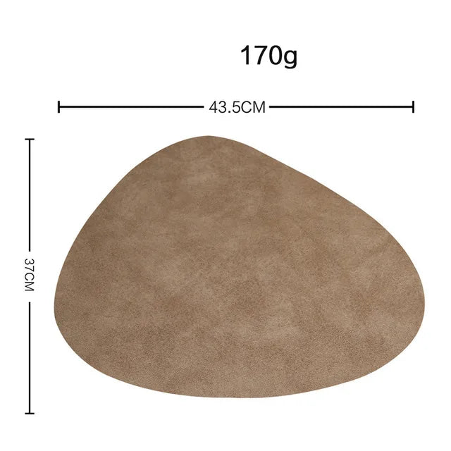 Heat-resistant Leather Coaster Mat - Storezy