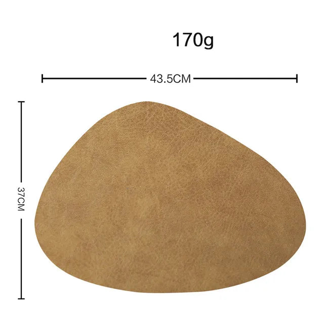 Heat-resistant Leather Coaster Mat - Storezy
