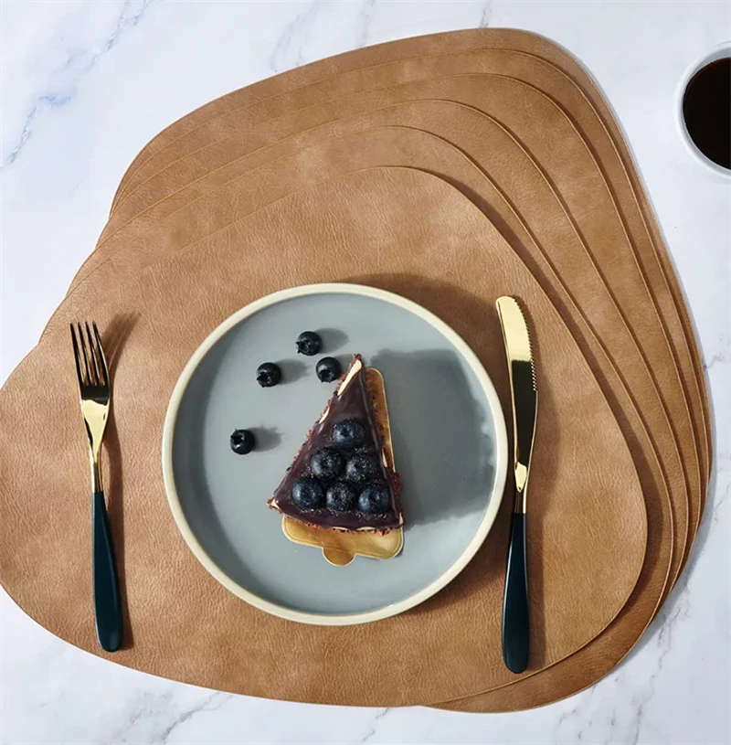 Heat-resistant Leather Coaster Mat - Storezy