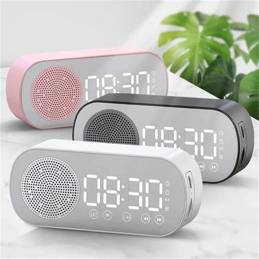 Desk Bluetooth Speaker Clock - Storezy