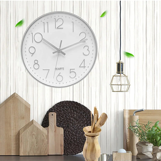 Silent Round Fashion Wall Clock - Storezy